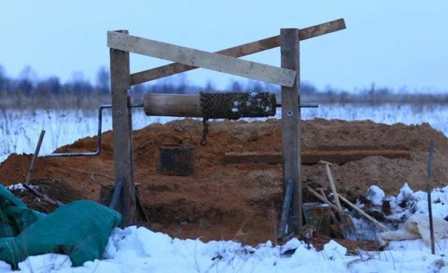 Копка колодцев зимой: плюсы и минусы